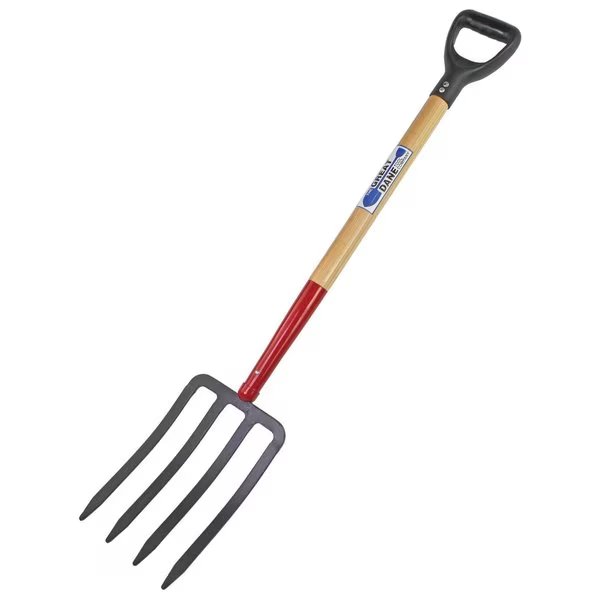 Forged Spading Fork, 29” Handle, Forged Steel Head, 3PK, The Brush Man, Mfr#: PITCH-FORK-4WPD